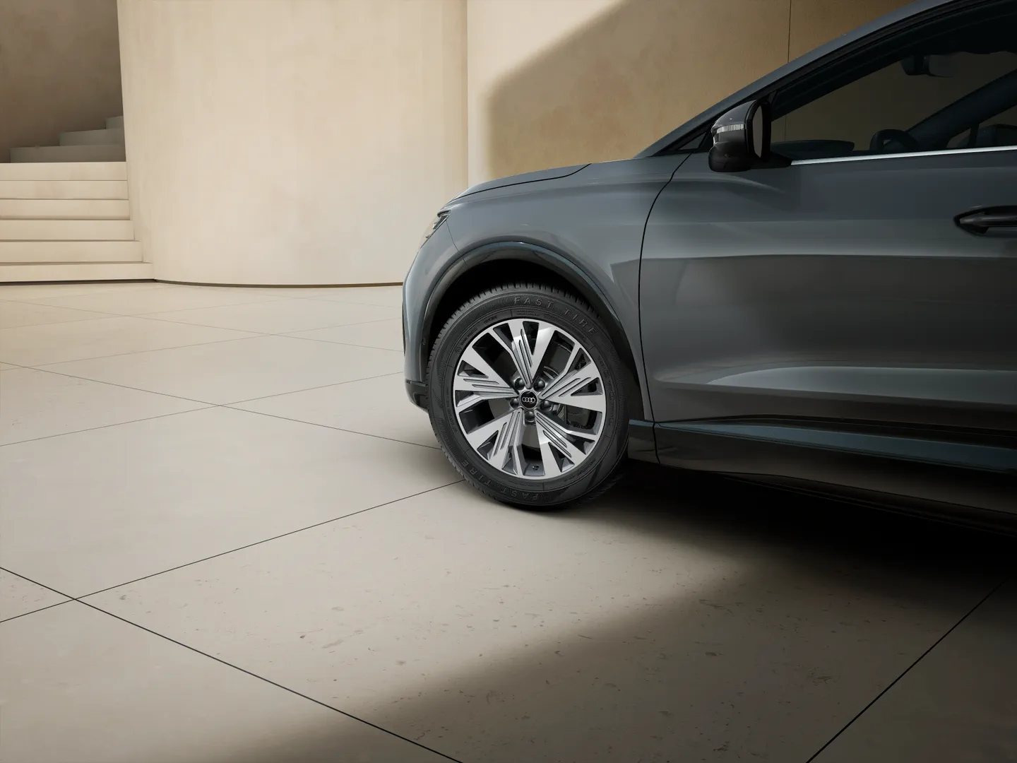 Zdjęcie&nbsp;Audi Q4 e-tron&nbsp;40 e-tron 150,00 kW&nbsp;– Ujęcie: obręcze