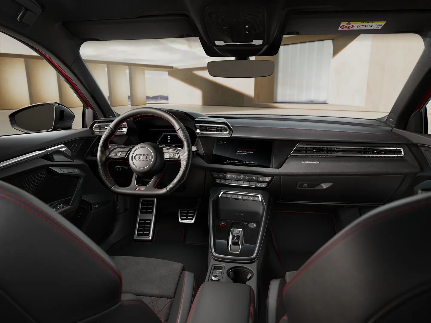 Zdjęcie&nbsp;Audi S3 Sportback&nbsp;S3 Sportback TFSI 245 kW S tronic&nbsp;– Ujęcie: deska rozdzielcza