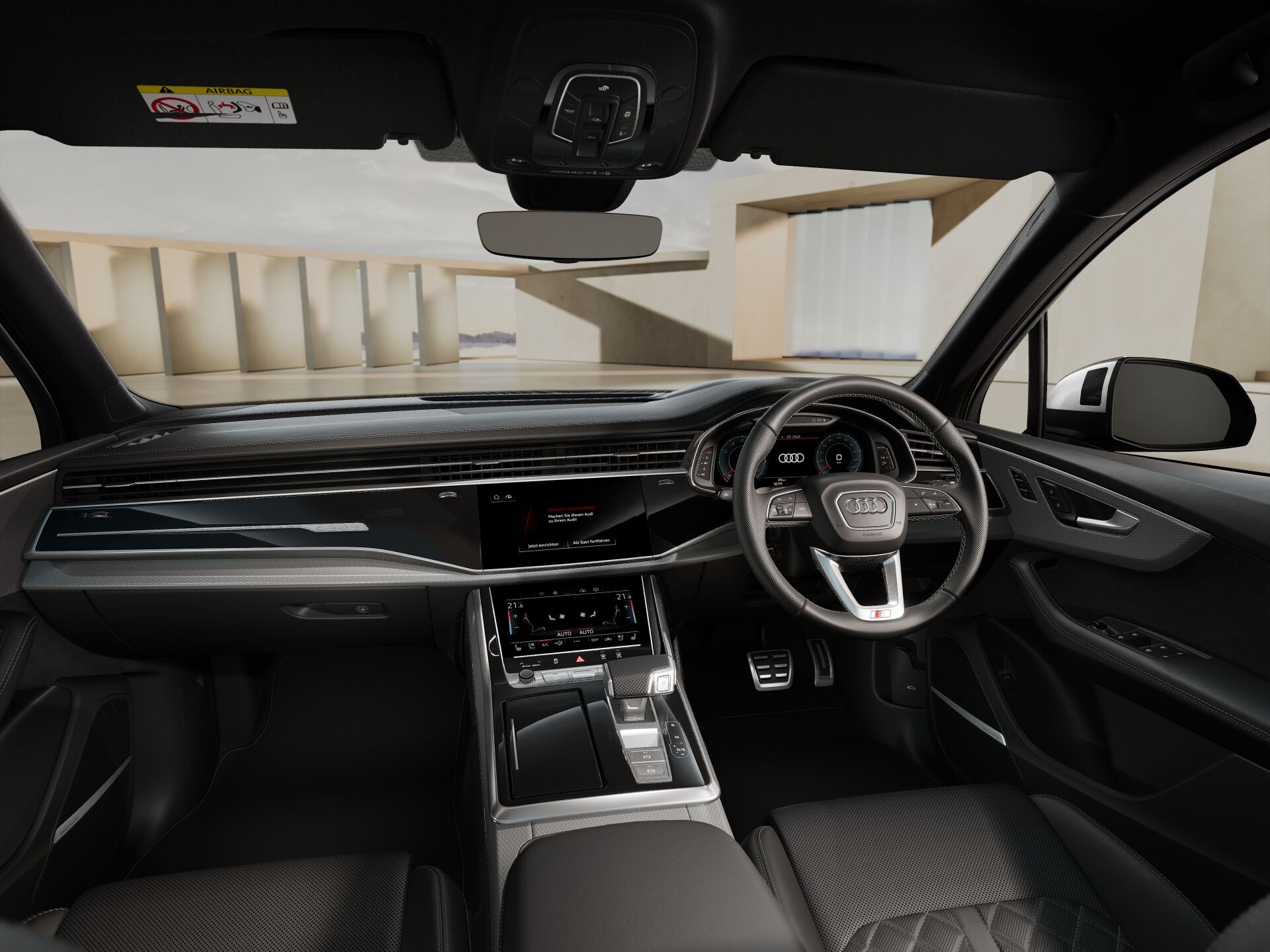 SQ7  INTERIOR-DASHBOARD-DASHBOARD
