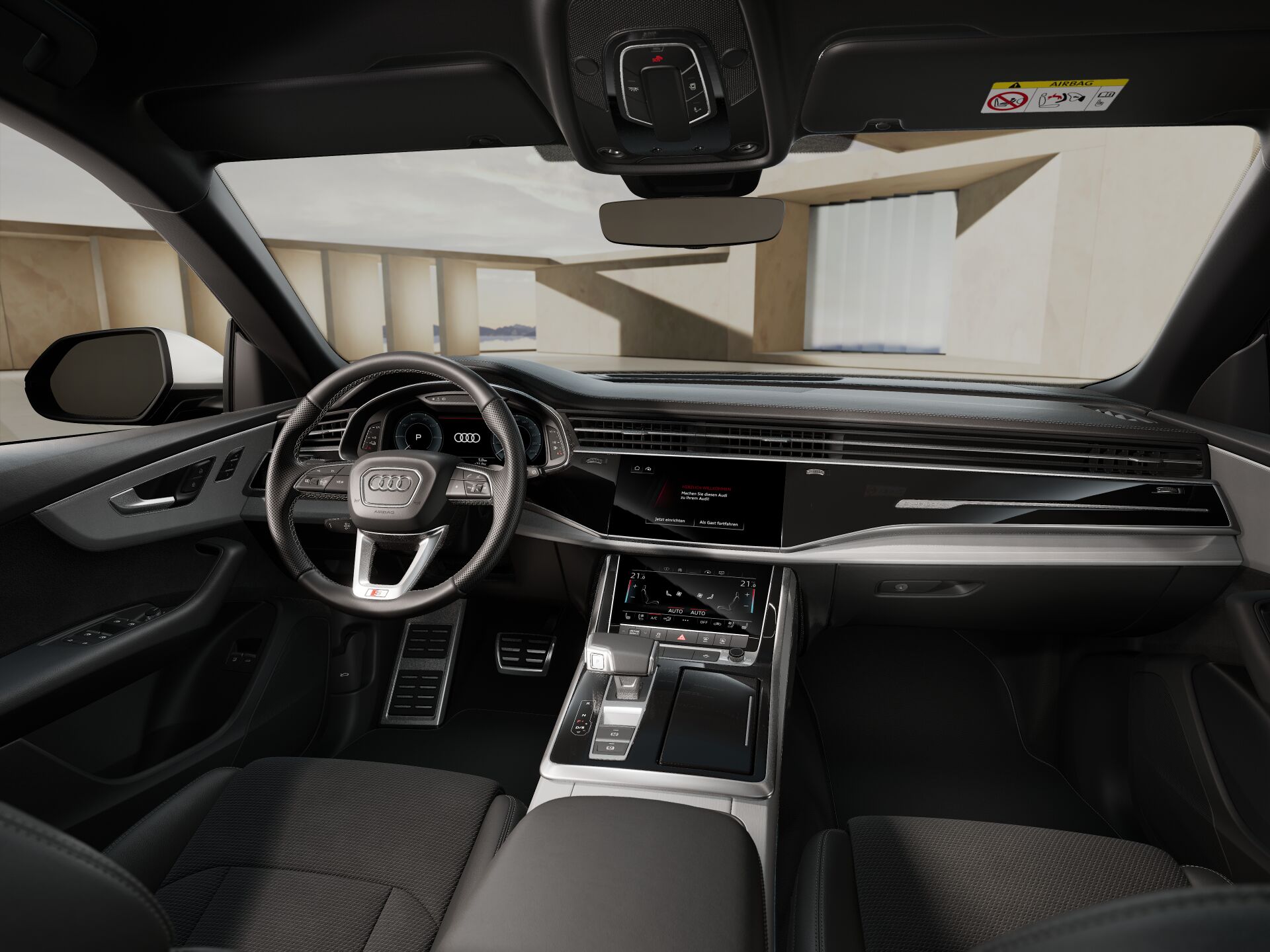Q8 SUV TFSIe INTERIOR-DASHBOARD-DASHBOARD