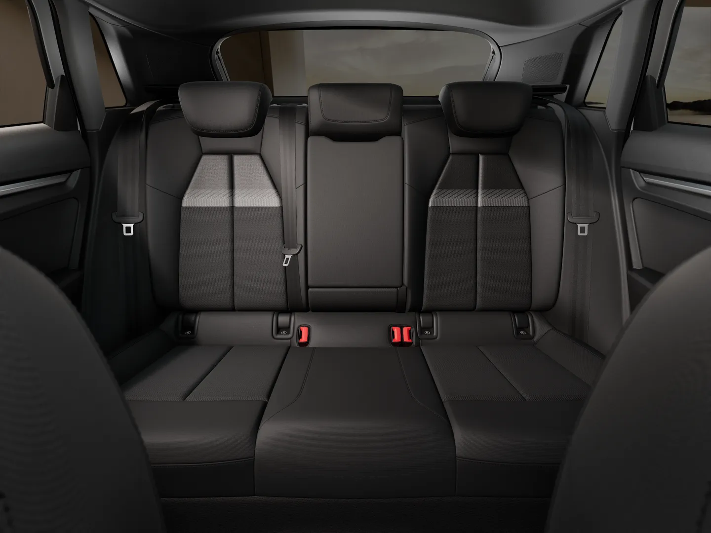 Zdjęcie&nbsp;Audi A3 Sportback TFSI e&nbsp;S line TFSI e 200 kW S tronic&nbsp;– Ujęcie: tylne fotele