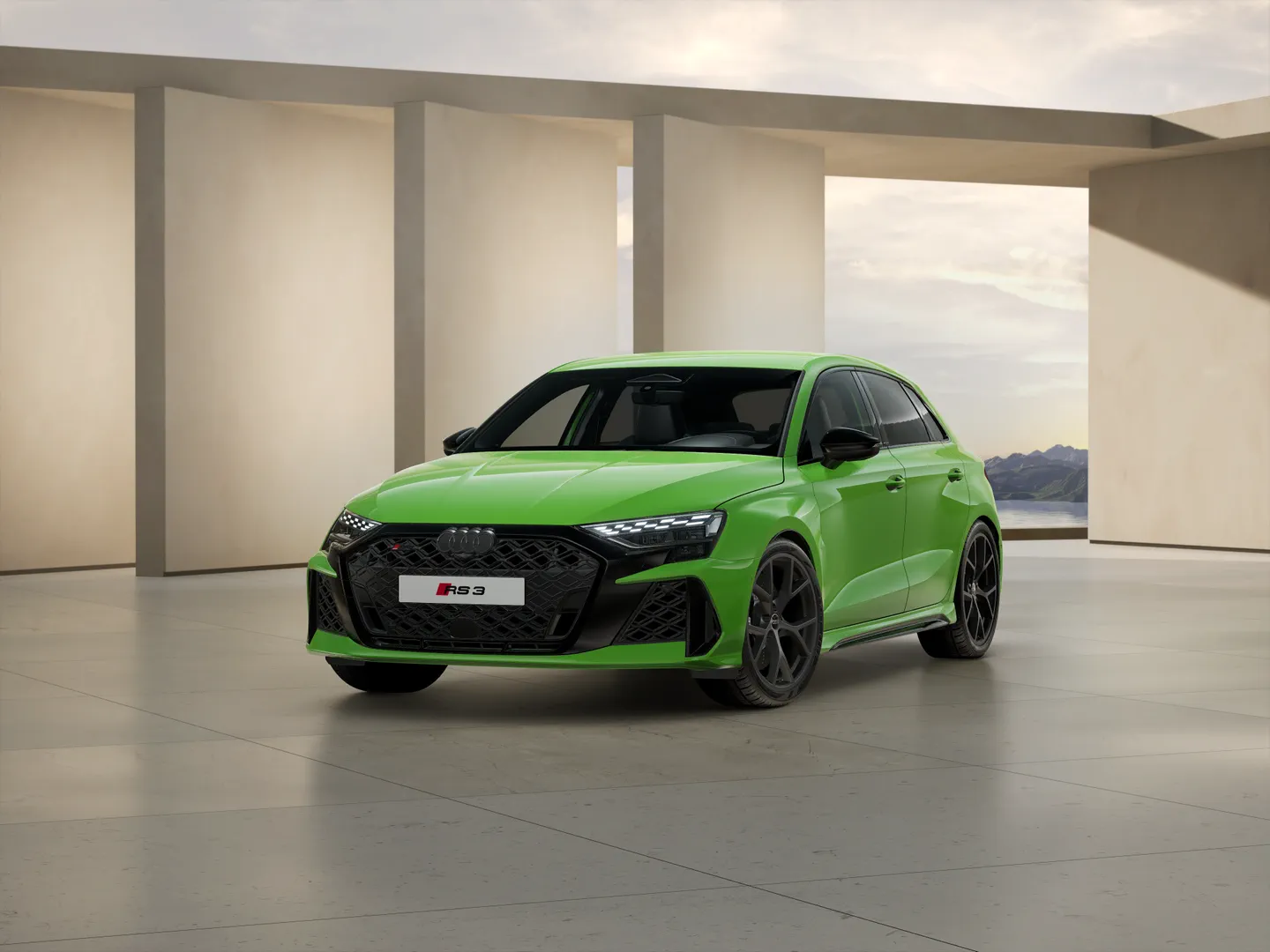 Zdjęcie&nbsp;Audi RS 3 Sportback&nbsp;RS 3 Sportback 294 kW S tronic&nbsp;– Ujęcie: przód 3/4