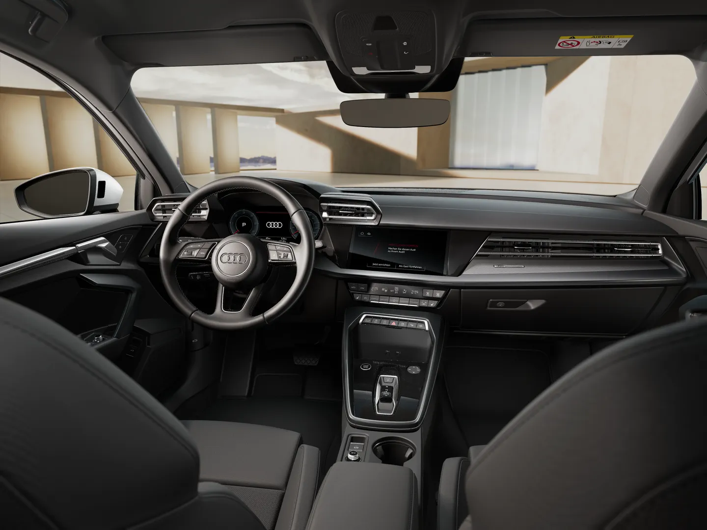 Zdjęcie&nbsp;Audi A3 Sportback&nbsp;S line TDI 110 kW S tronic&nbsp;– Ujęcie: deska rozdzielcza