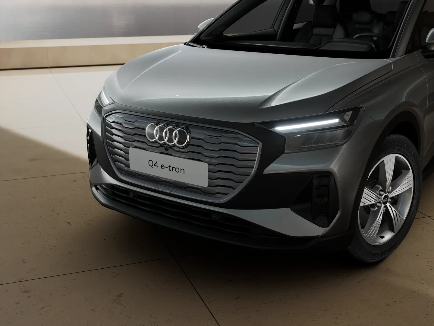 Bilde av Audi Q4 e-tron Sport Edition Plus 45 e-tron quattro - Visning: frontlykter
