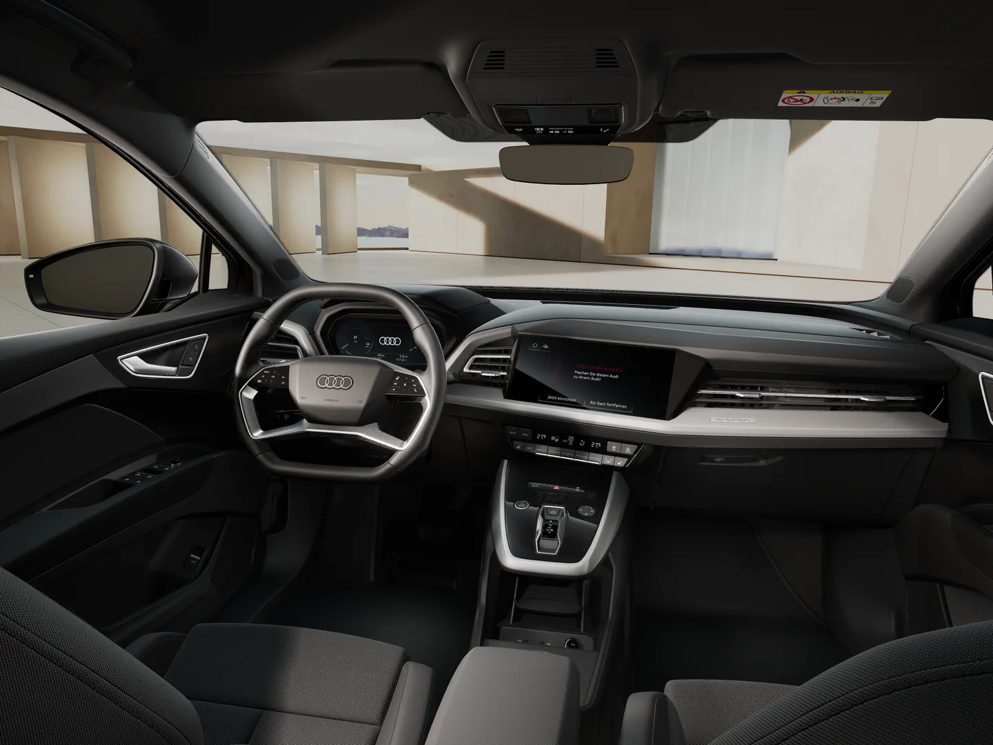 Bilde av Audi Q4 e-tron Sport Edition Plus 45 e-tron quattro - Visning: instrumentpanel