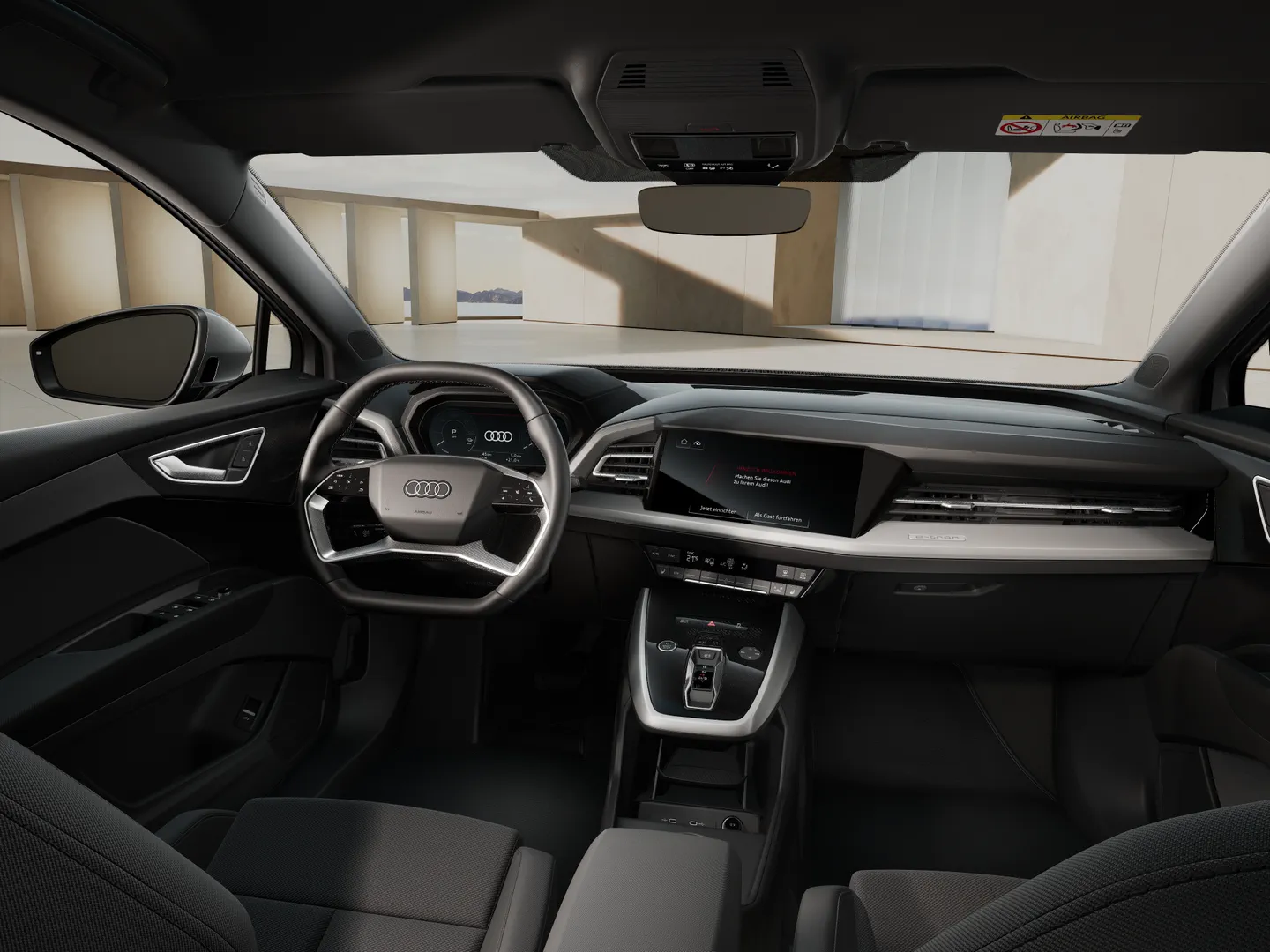 Bilde av Audi Q4 e-tron Sport Edition Plus 45 e-tron quattro - Visning: instrumentpanel