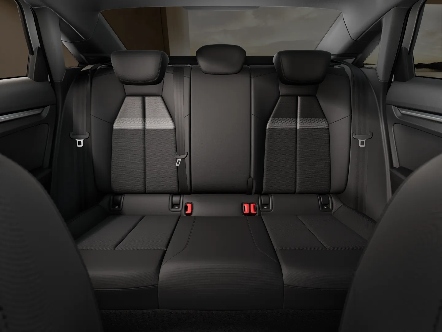 Zdjęcie&nbsp;Audi A3 Sedan&nbsp;advanced TFSI 85 kW S tronic&nbsp;– Ujęcie: tylne fotele