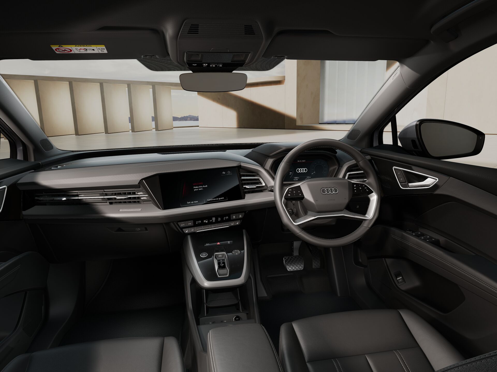 Q4 Sportback e-tron INTERIOR-DASHBOARD-DASHBOARD