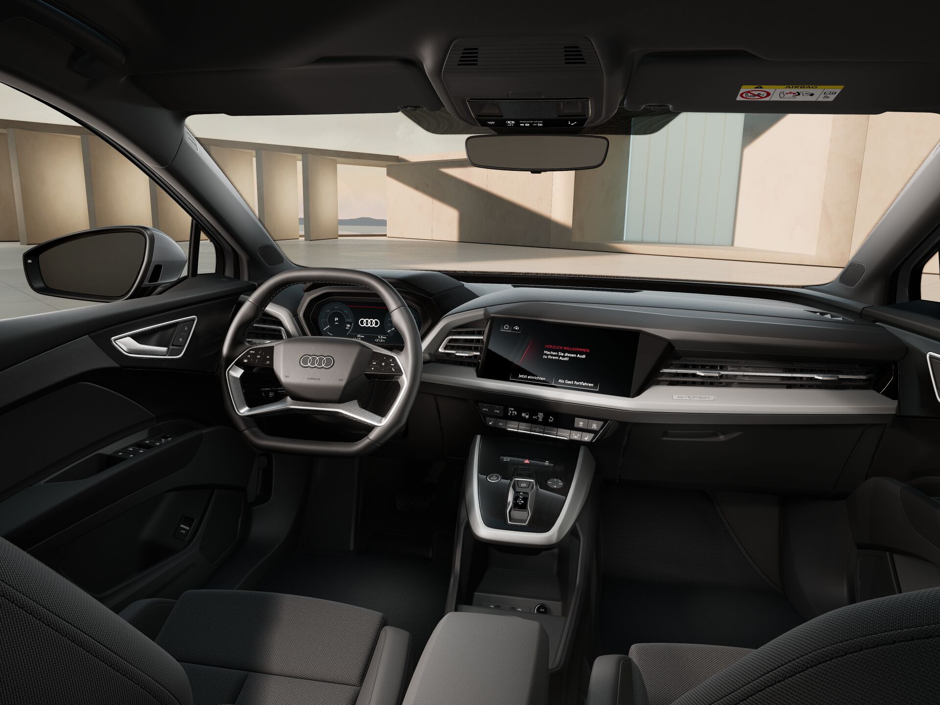 Q4 Sportback e-tron INTERIOR-DASHBOARD-DASHBOARD