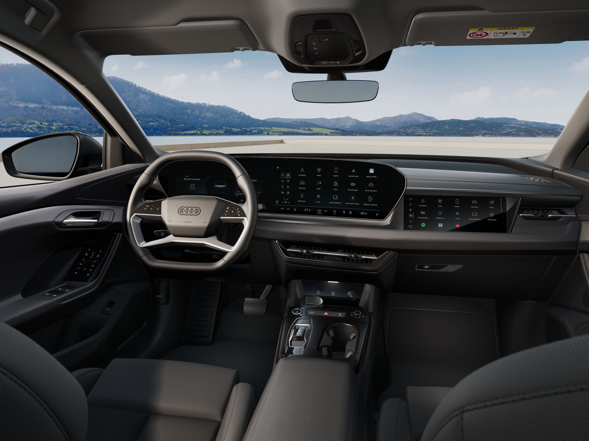 Q6 Sportback e-tron INTERIOR-DASHBOARD-DASHBOARD