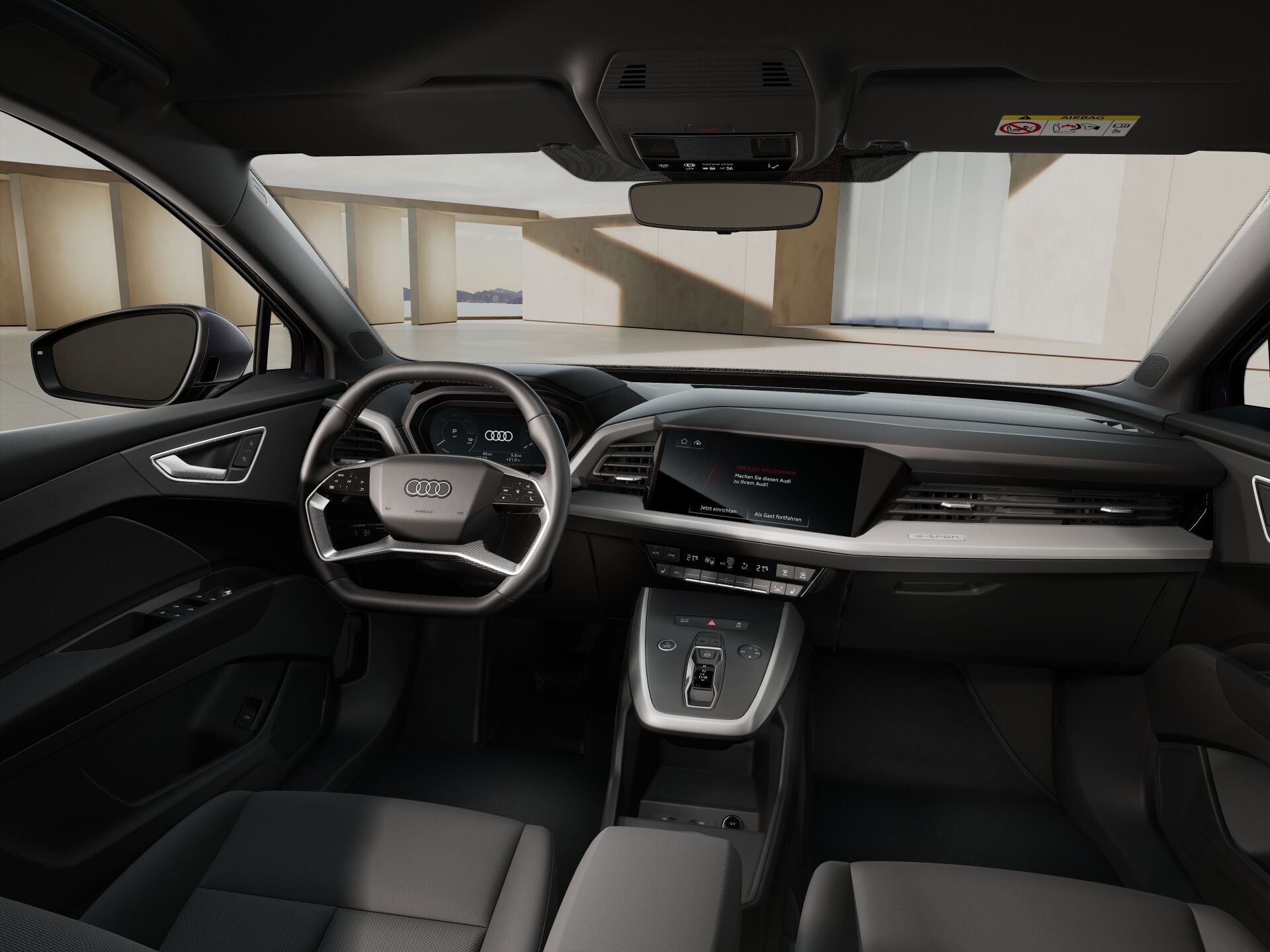 Q4 Sportback e-tron INTERIOR-DASHBOARD-DASHBOARD