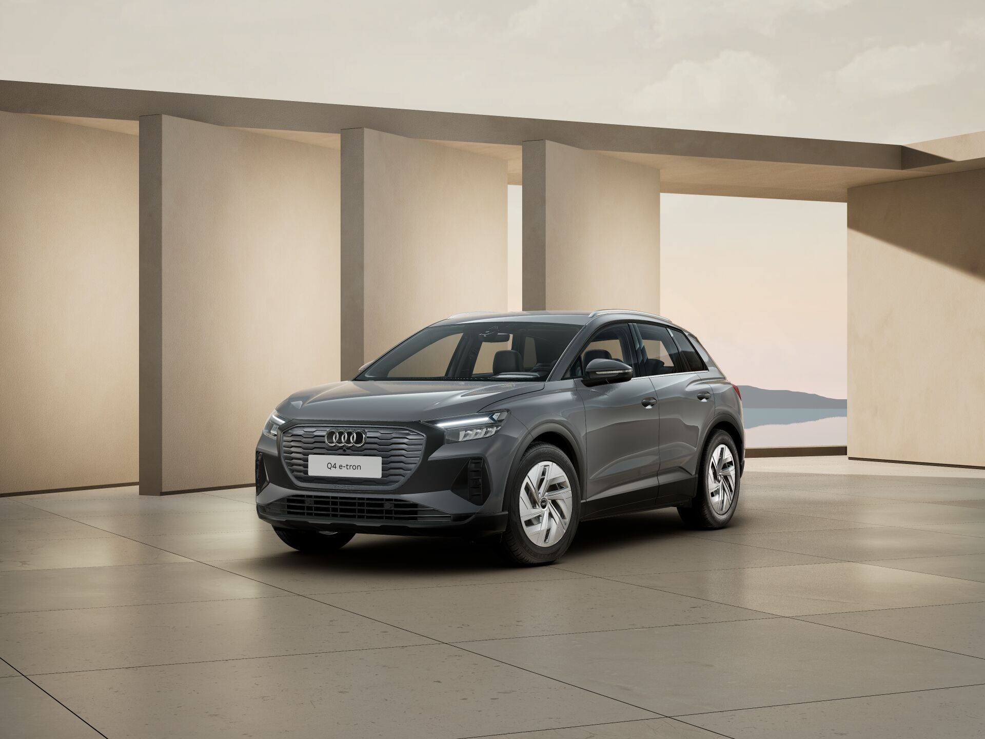 Q4 e-tron EXTERIOR-FRONT-3-4