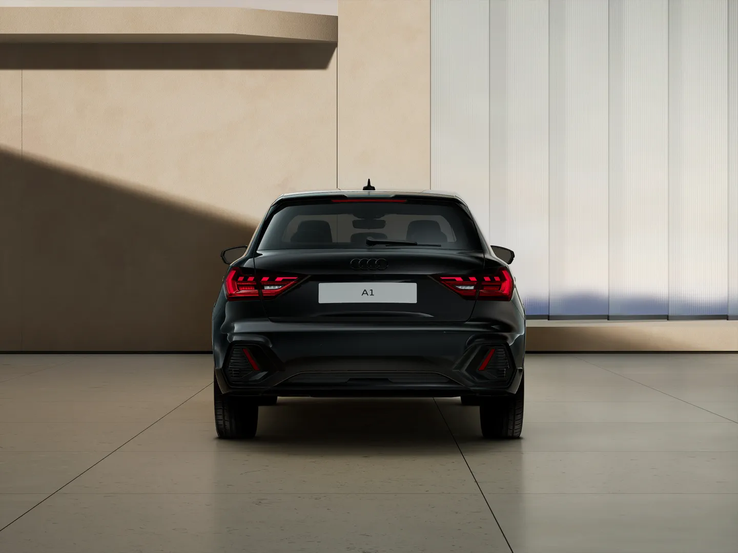 Audi A1 allstreet 35 TFSI S tronic in Rückansicht