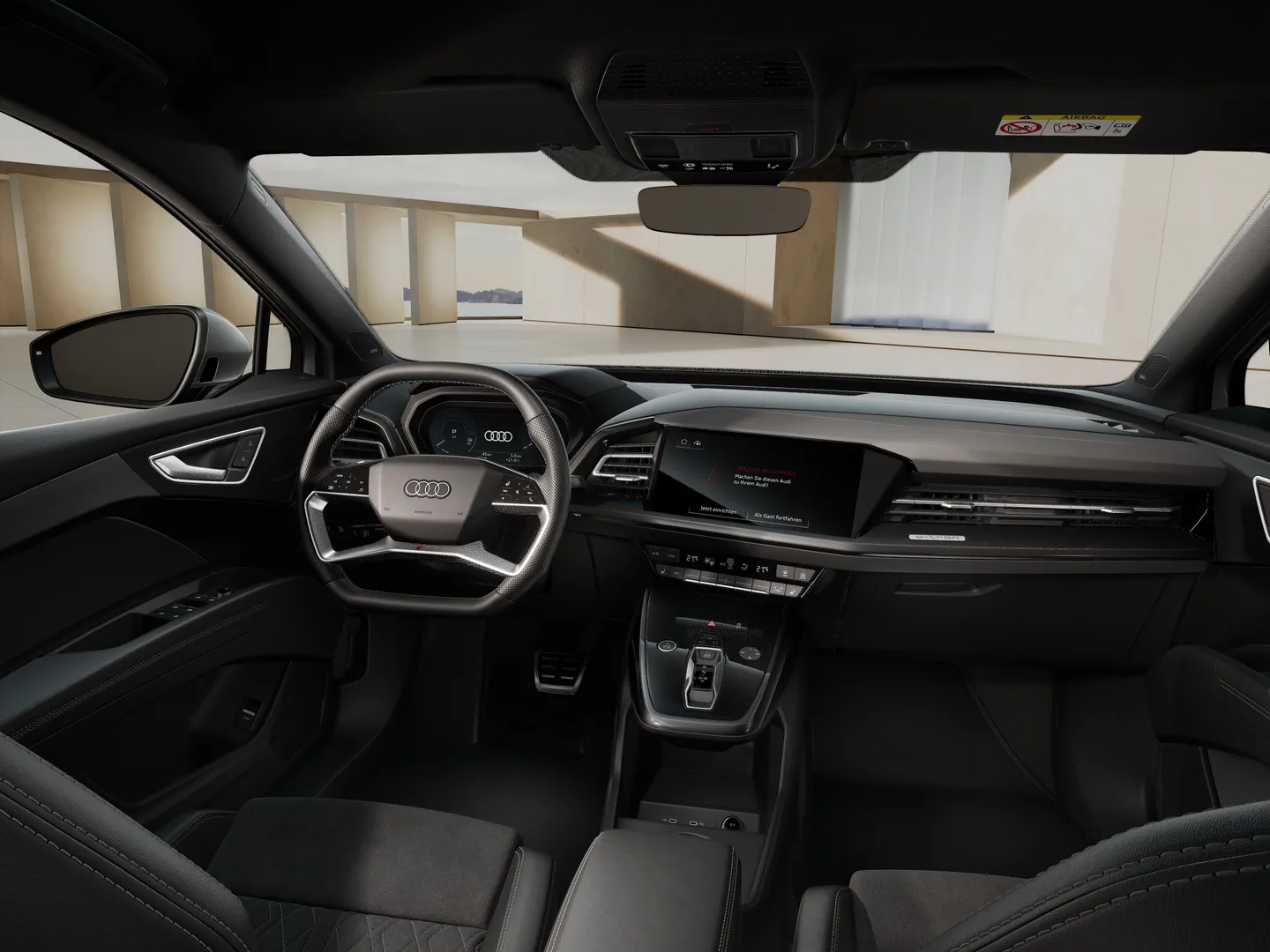 Zdjęcie Audi Q4 e-tron 40 e-tron 150,00 kW – Ujęcie: deska rozdzielcza