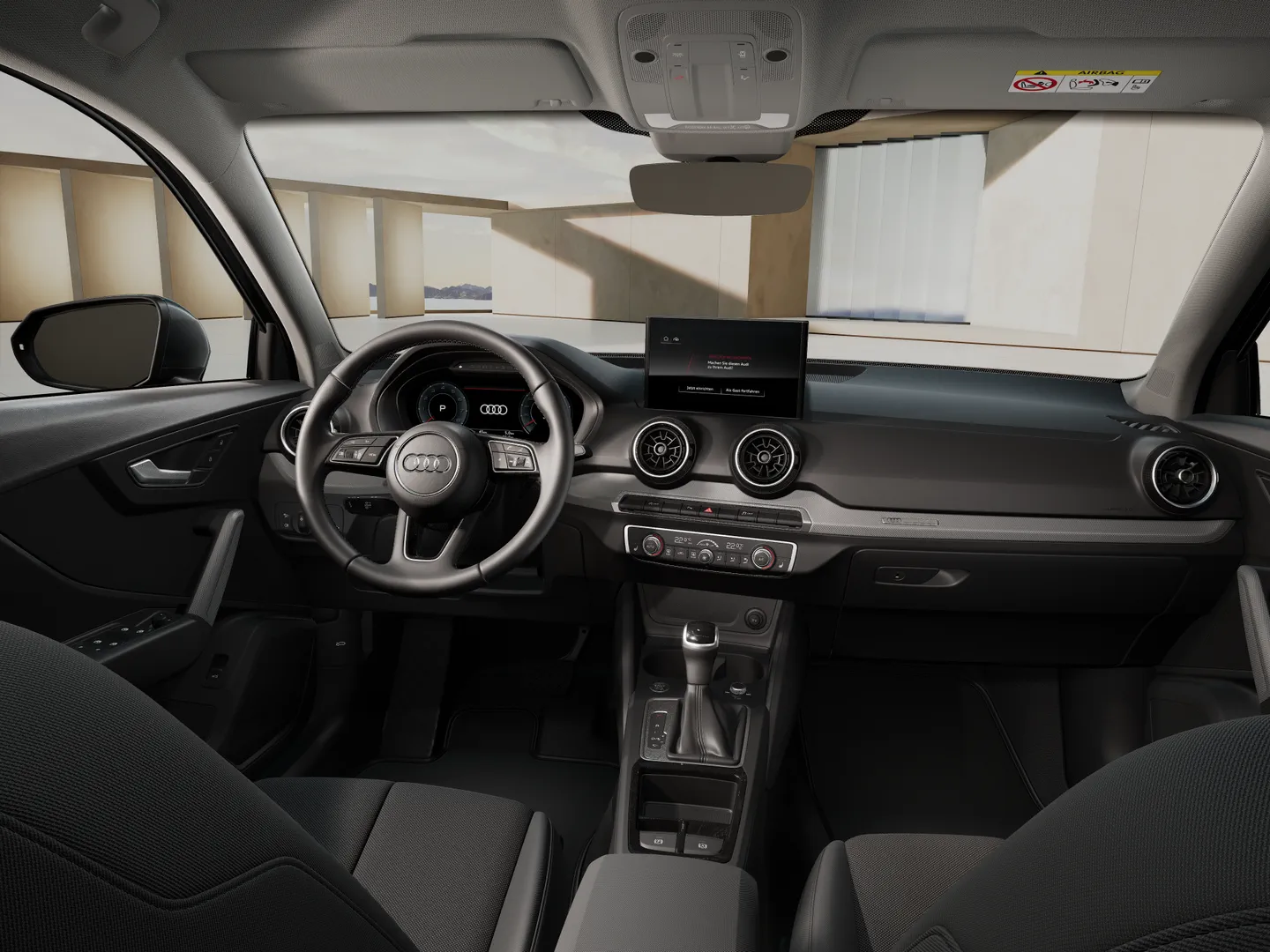 Zdjęcie&nbsp;Audi Q2&nbsp;S line 35 TFSI 110(150) kW(KM) S tronic&nbsp;– Ujęcie: deska rozdzielcza