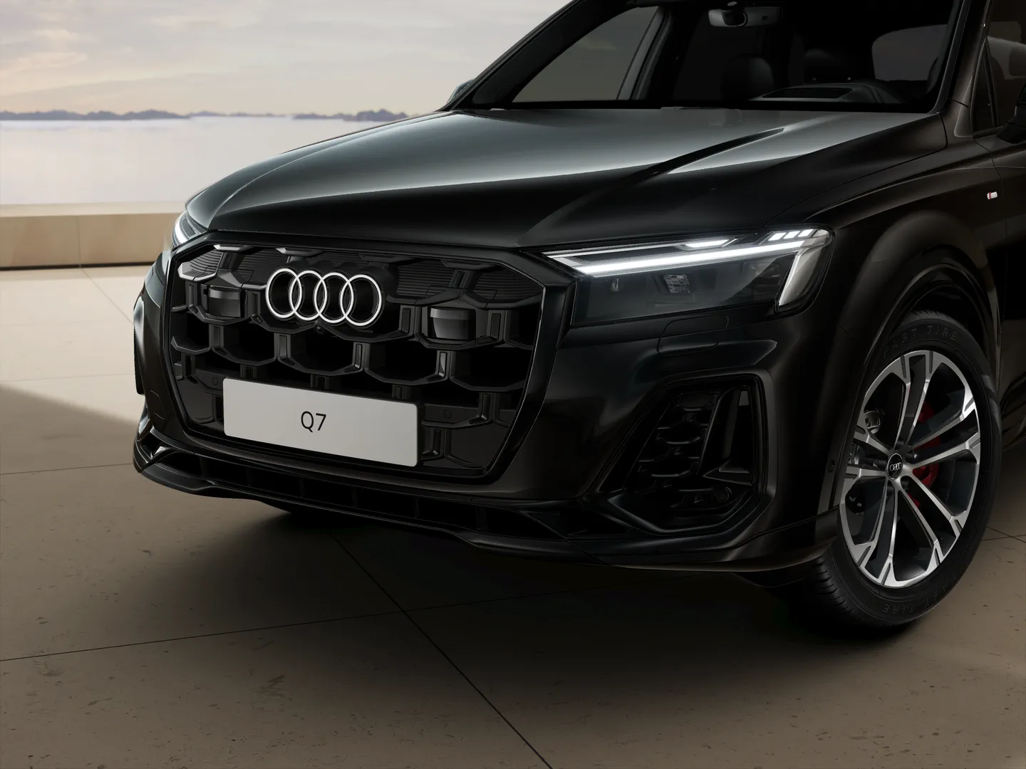 Zdjęcie Audi Q7 SUV TFSI e S line TFSI e quattro 360 kW tiptronic – Ujęcie: reflektory