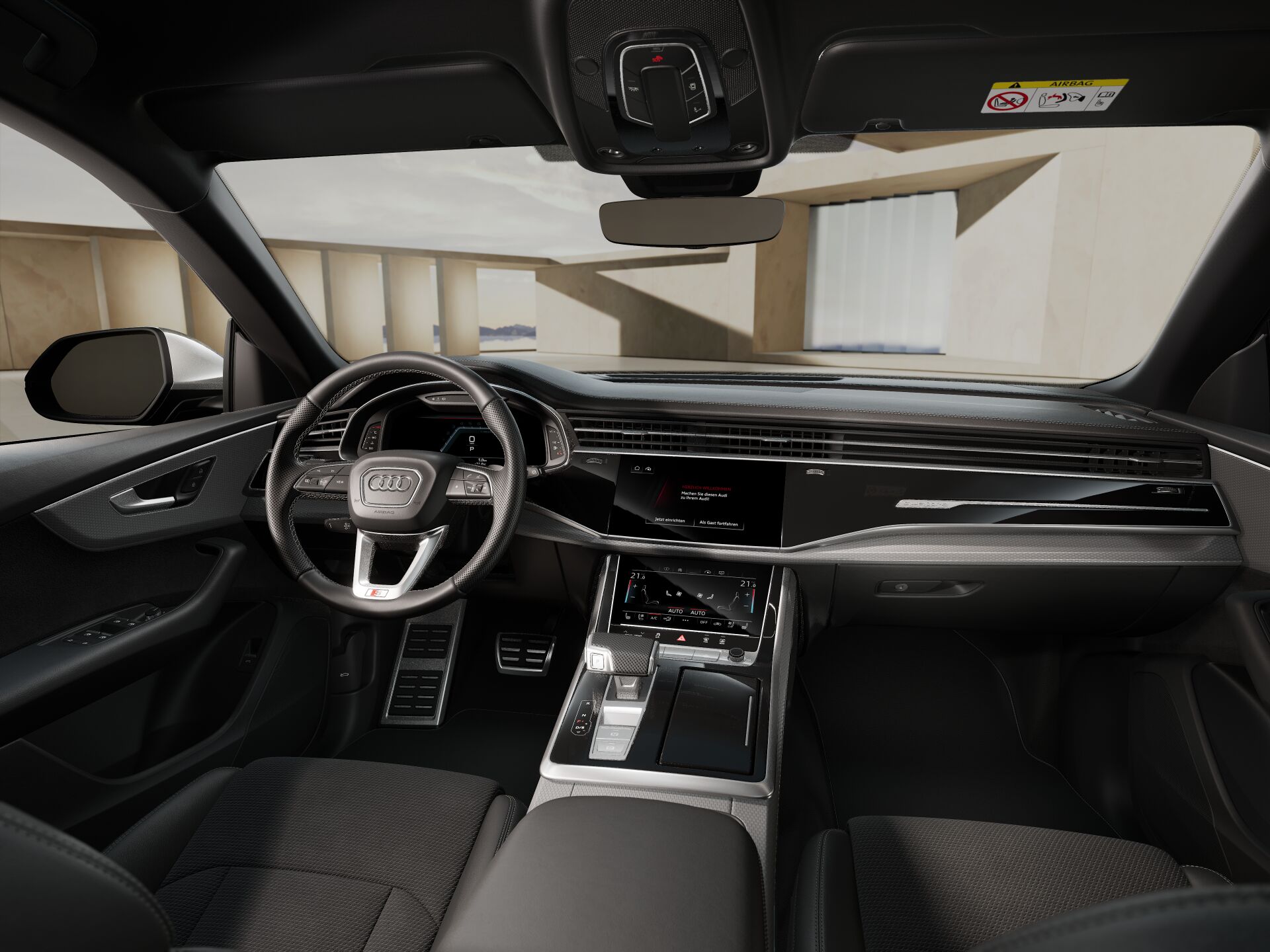 SQ8 SUV INTERIOR-DASHBOARD-DASHBOARD