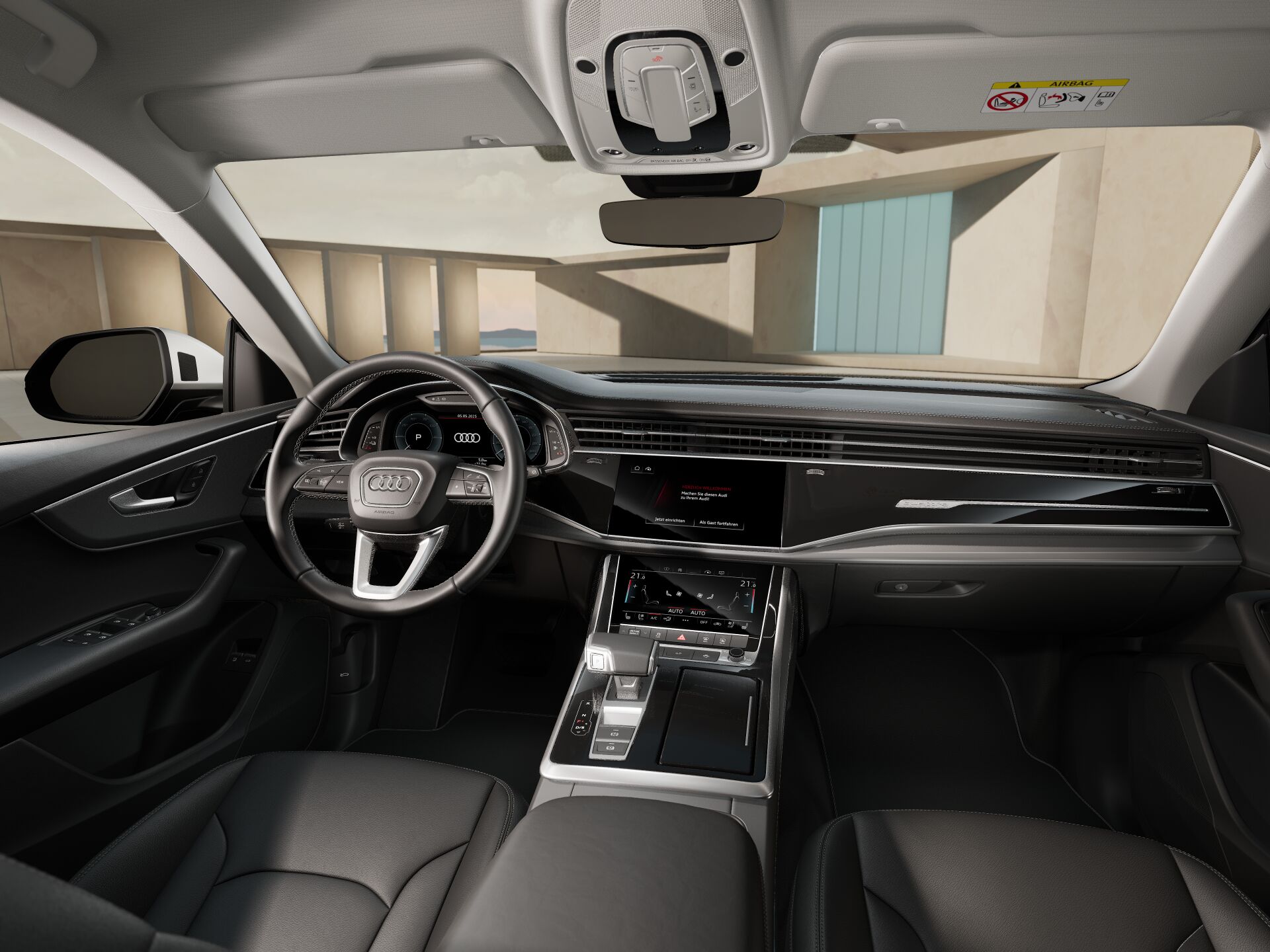Q8 SUV TFSI e INTERIOR-DASHBOARD-DASHBOARD