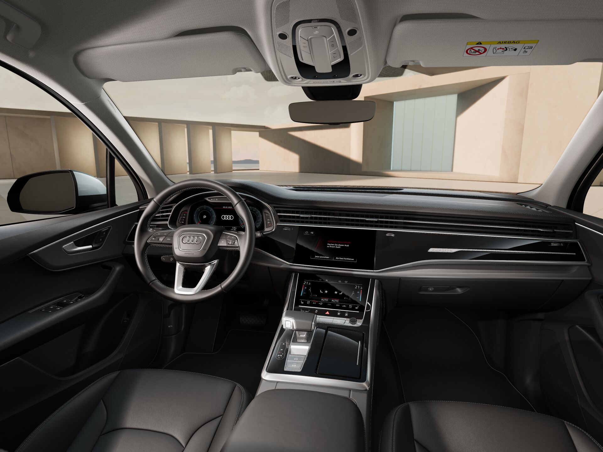 Q7 SUV INTERIOR-DASHBOARD-DASHBOARD