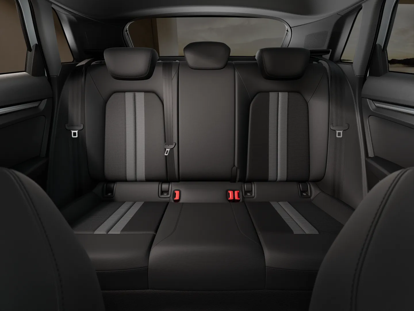 Zdjęcie&nbsp;Audi A3 Sportback&nbsp;advanced TFSI 110 kW S tronic&nbsp;– Ujęcie: tylne fotele