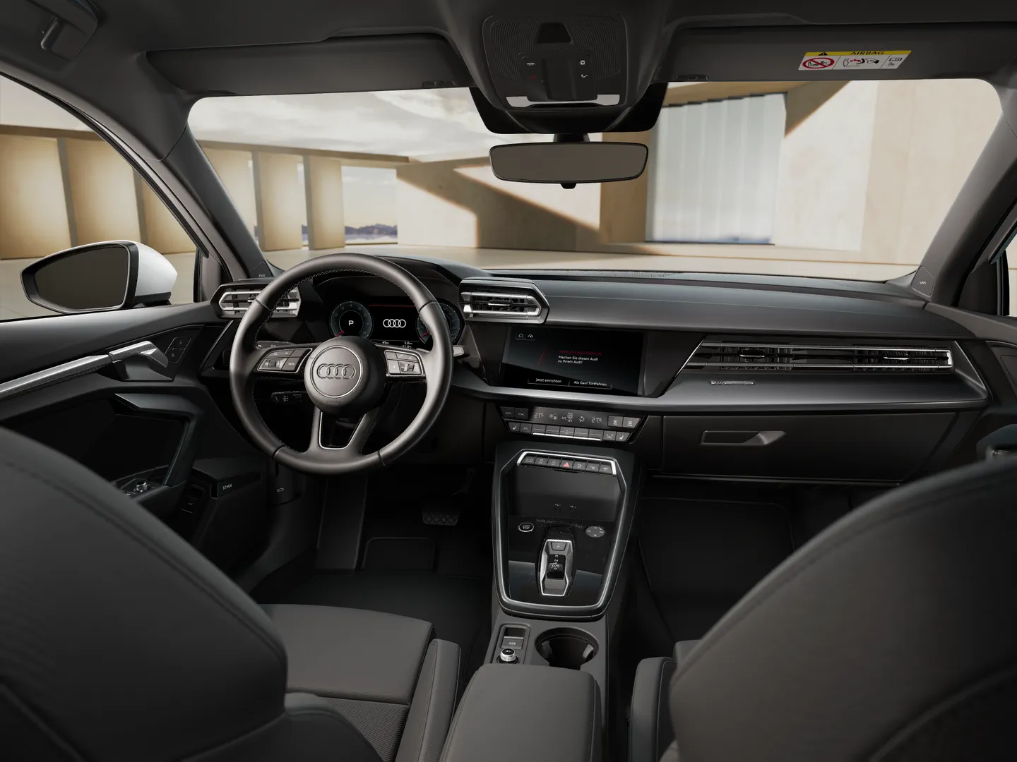 Zdjęcie&nbsp;Audi A3 Sedan&nbsp;advanced TFSI 110 kW S tronic&nbsp;– Ujęcie: deska rozdzielcza