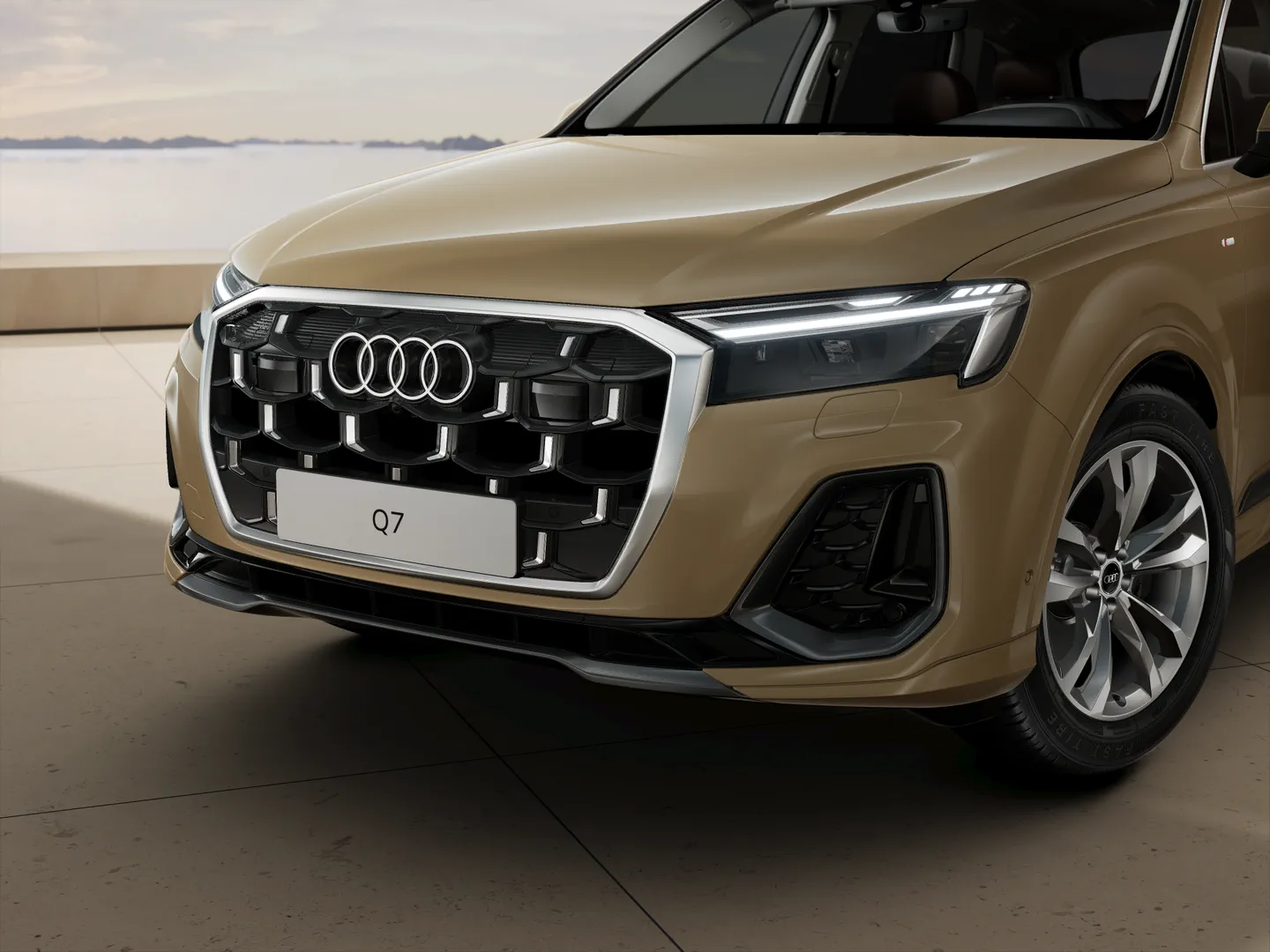 Zdjęcie Audi Q7 SUV S line TDI quattro 210 kW tiptronic – Ujęcie: reflektory