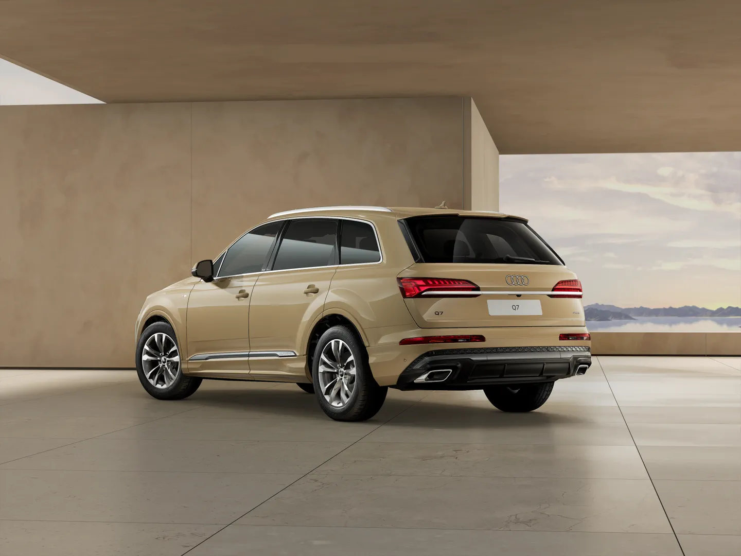 Zdjęcie Audi Q7 SUV S line TDI quattro 210 kW tiptronic – Ujęcie: tył 3/4