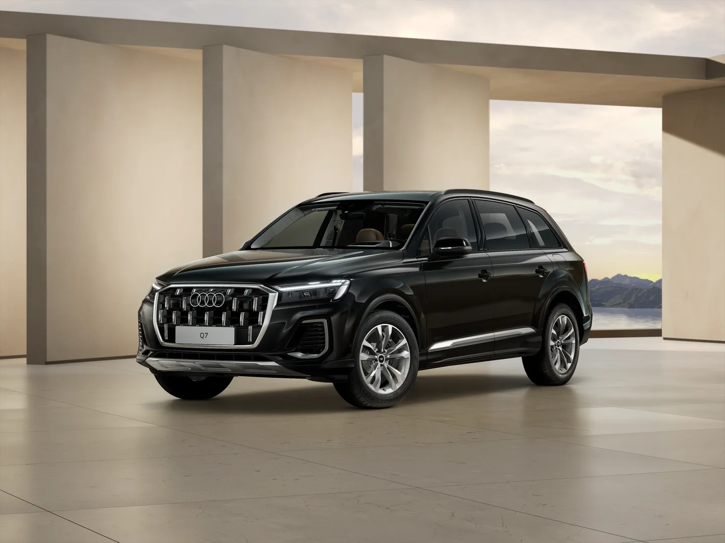 Zdjęcie&nbsp;Audi Q7 SUV TFSI e&nbsp;TFSI e quattro 290 kW tiptronic&nbsp;– Ujęcie: przód 3/4