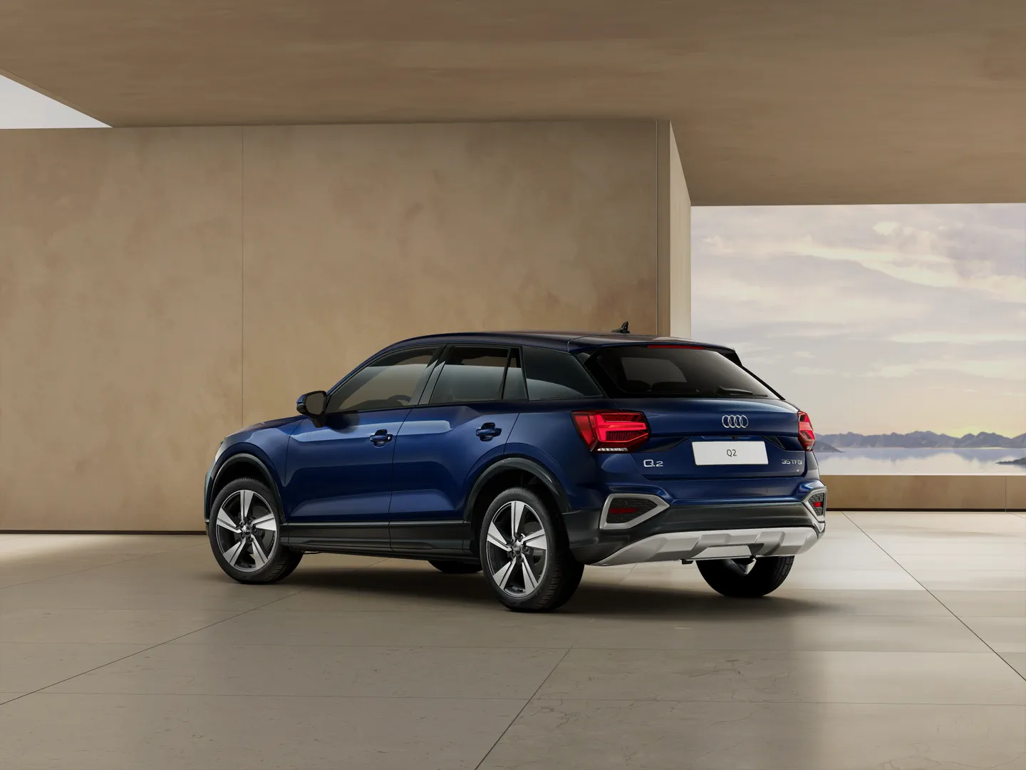 Zdjęcie&nbsp;Audi Q2&nbsp;advanced 35 TFSI 110(150) kW(KM) S tronic&nbsp;– Ujęcie: tył 3/4