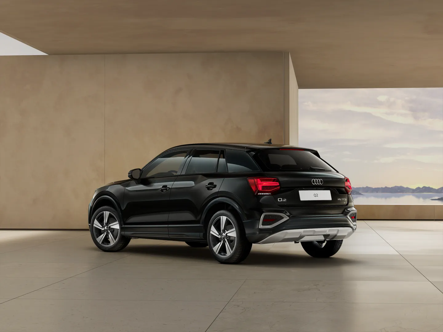 Zdjęcie&nbsp;Audi Q2&nbsp;advanced 35 TFSI 110(150) kW(KM) S tronic&nbsp;– Ujęcie: tył 3/4