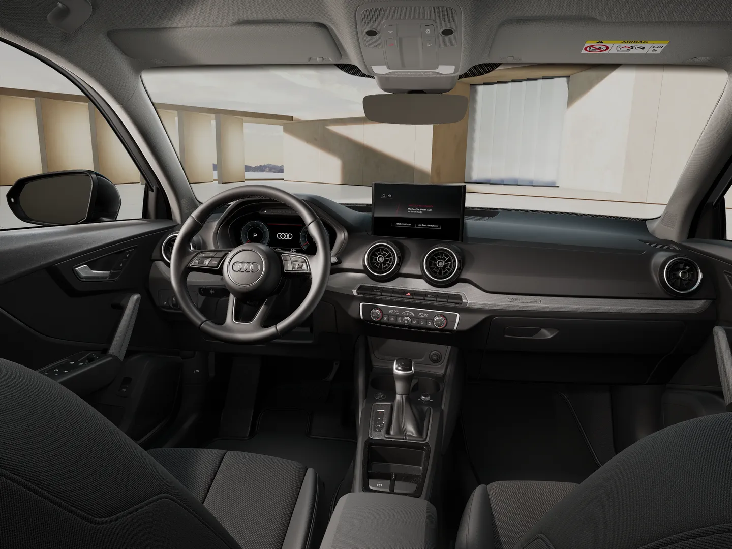 Zdjęcie&nbsp;Audi Q2&nbsp;S line 35 TFSI 110(150) kW(KM) S tronic&nbsp;– Ujęcie: deska rozdzielcza