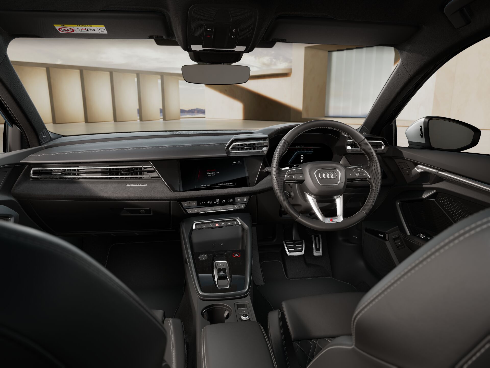 S3 Sedan INTERIOR-DASHBOARD-DASHBOARD