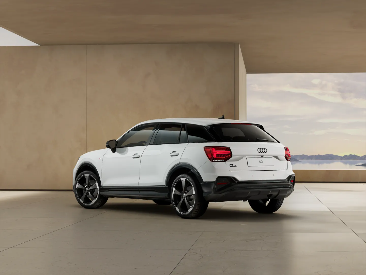 Immagine di Audi Q2 35 TDI 110 kW (150 CV) S tronic - Vista: Vista 3/4 posteriore