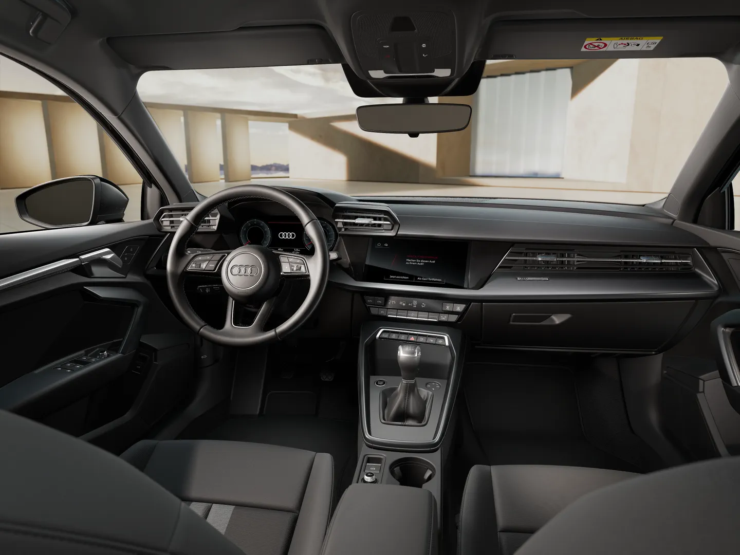 Zdjęcie&nbsp;Audi A3 Sedan&nbsp;TFSI 85 kW 6 biegów&nbsp;– Ujęcie: deska rozdzielcza