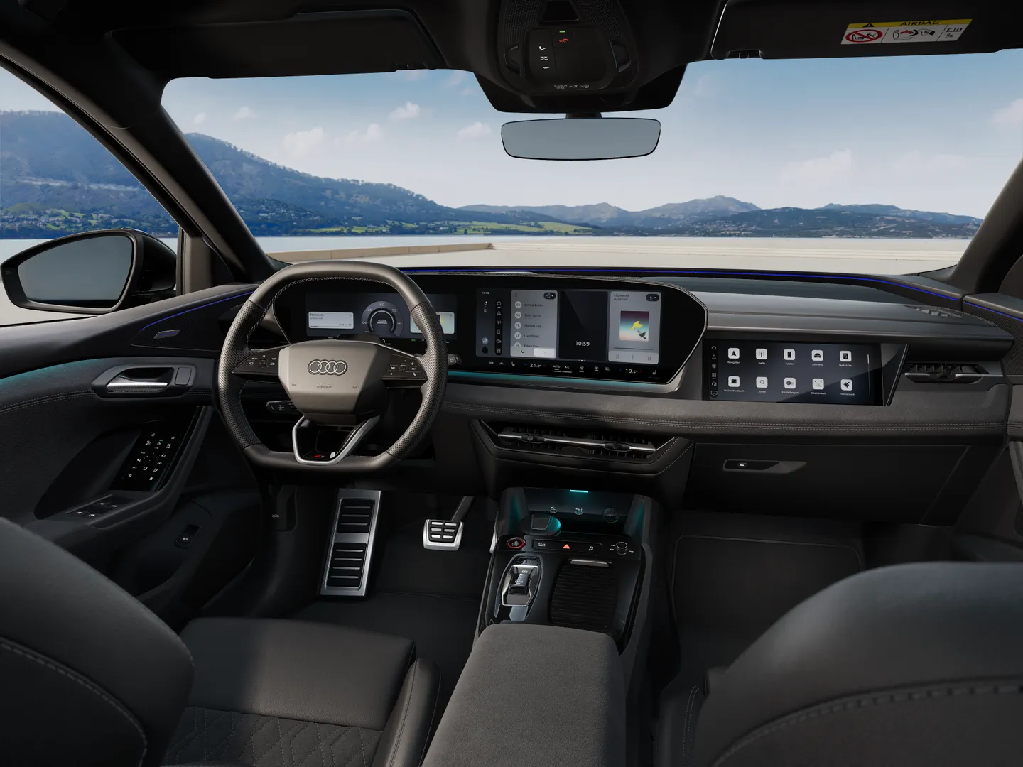 Zdjęcie&nbsp;Audi SQ6 SUV e-tron&nbsp;SQ6 SUV e-tron 360,00 kW&nbsp;– Ujęcie: deska rozdzielcza