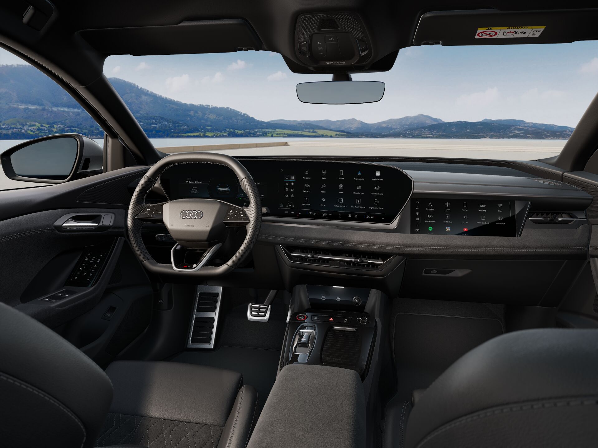 SQ6 Sportback e-tron INTERIOR-DASHBOARD-DASHBOARD
