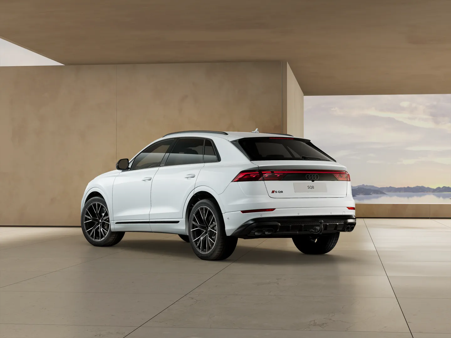 Zdjęcie&nbsp;Audi SQ8 SUV&nbsp;SQ8 SUV TFSI 373 kW tiptronic&nbsp;– Ujęcie: tył 3/4