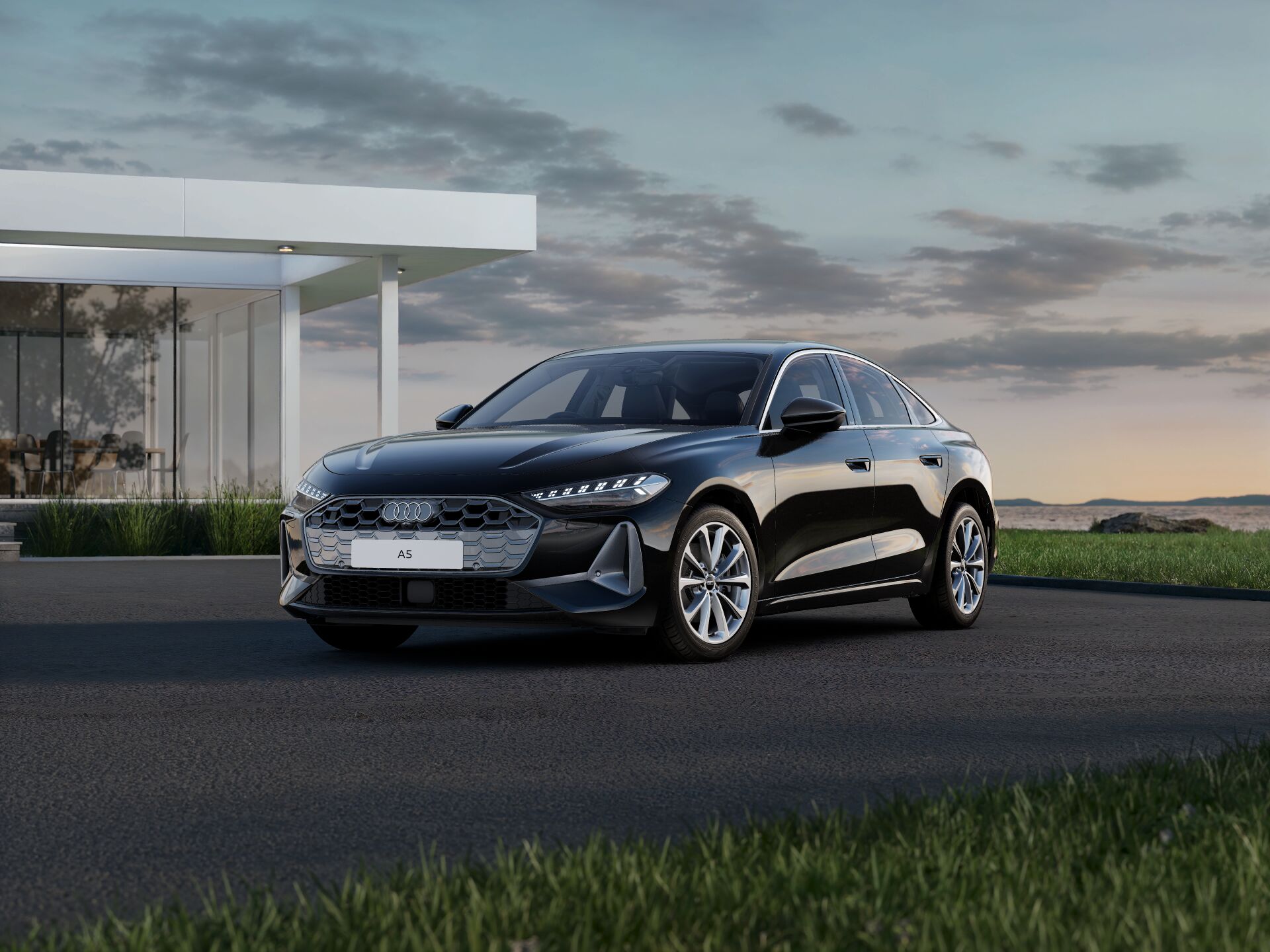 A5 Saloon EXTERIOR-FRONT-3-4
