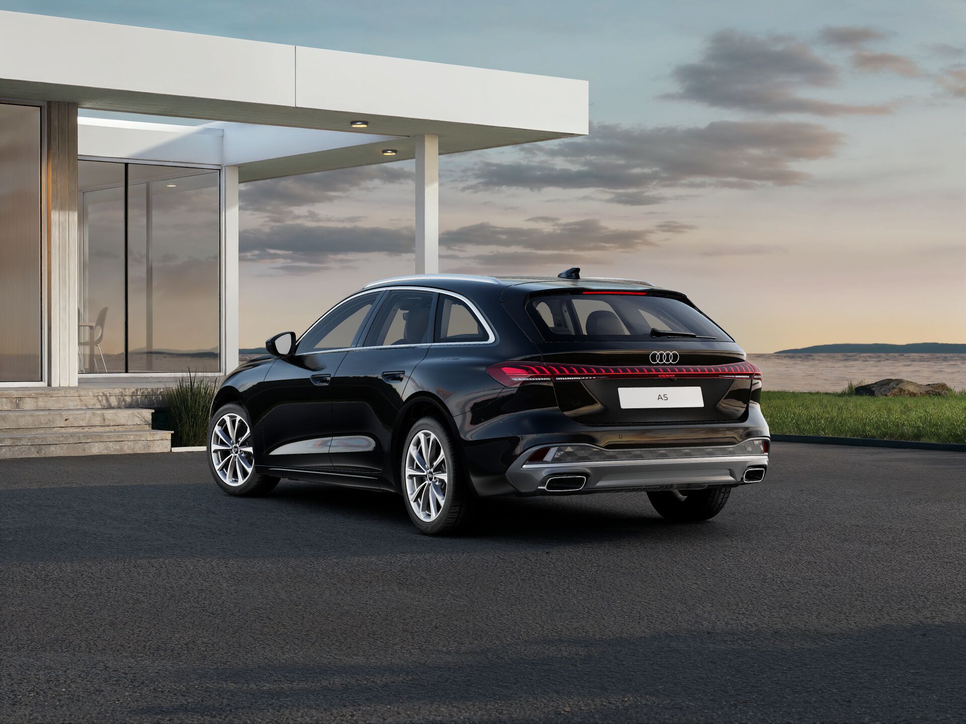 A5 Avant EXTERIOR-REAR-3-4