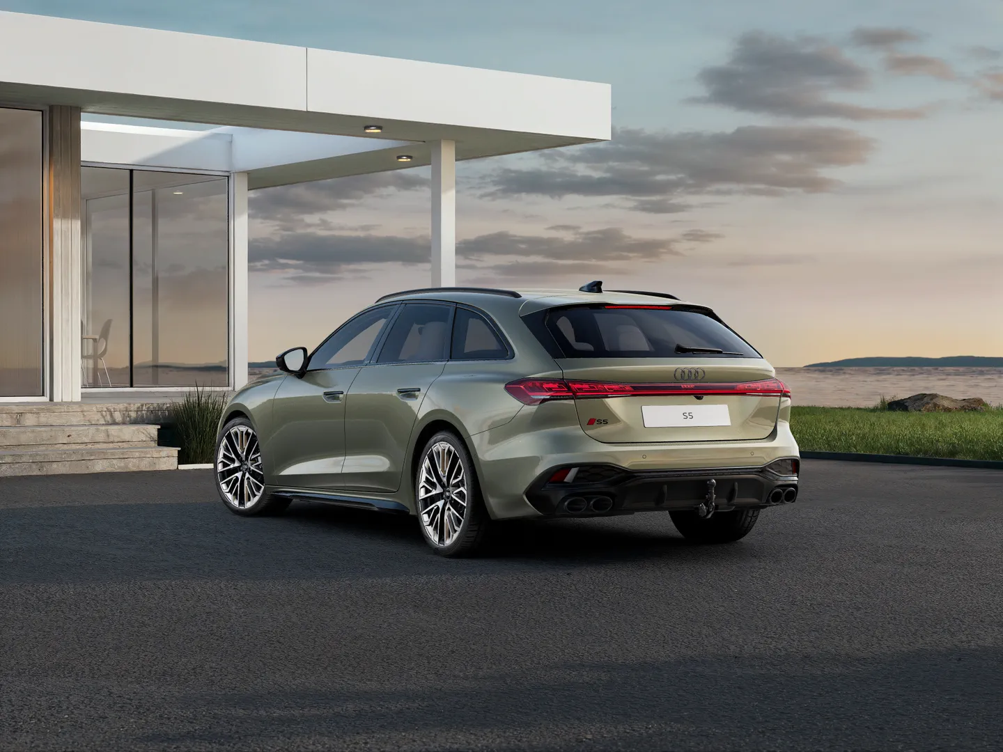Zdjęcie&nbsp;Audi S5 Avant&nbsp;S5 Avant TFSI 270 kW S tronic&nbsp;– Ujęcie: tył 3/4