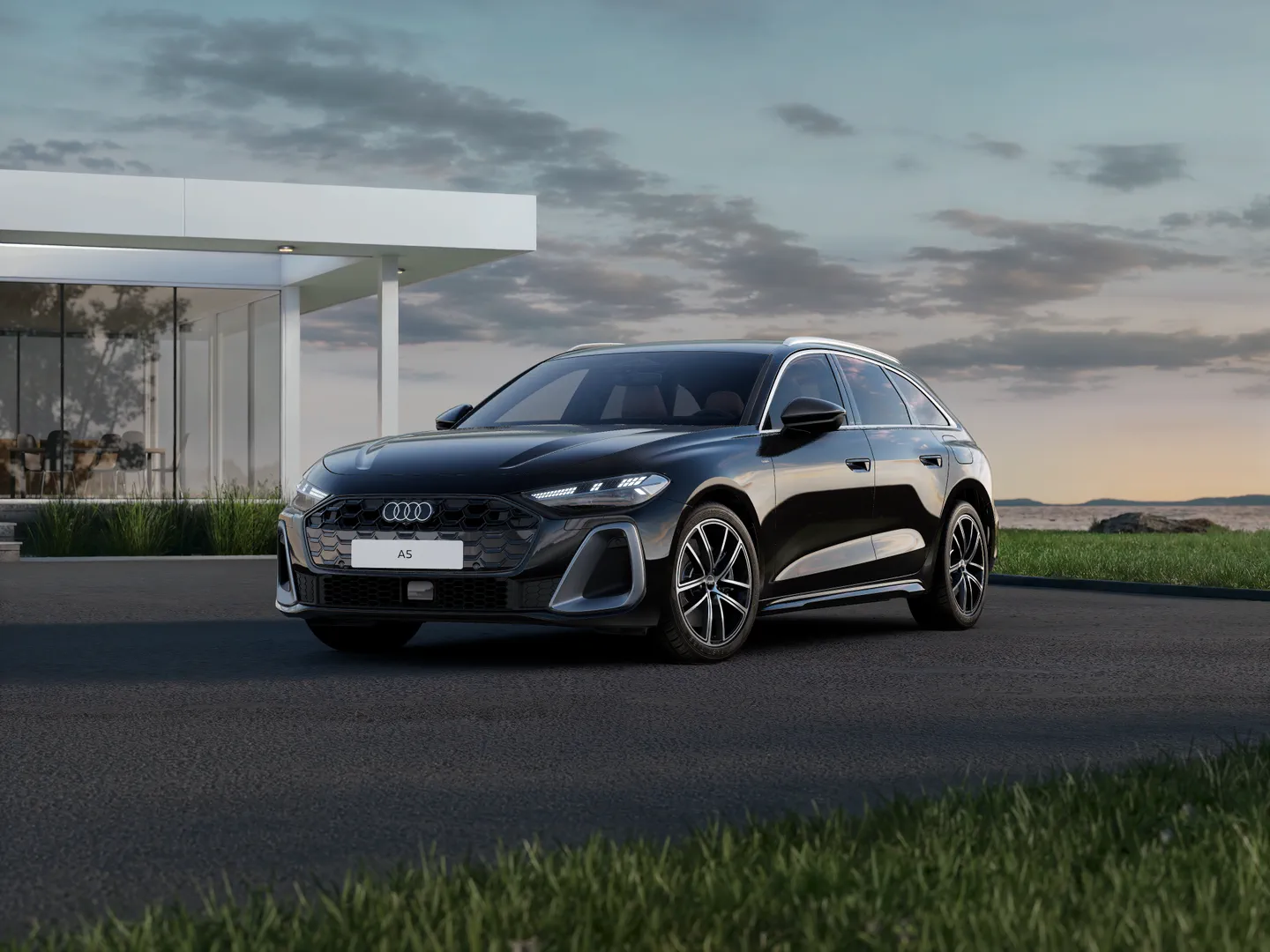 Zdjęcie&nbsp;Audi A5 Avant e-hybrid&nbsp;e-hybrid quattro 220 kW S tronic&nbsp;– Ujęcie: przód 3/4