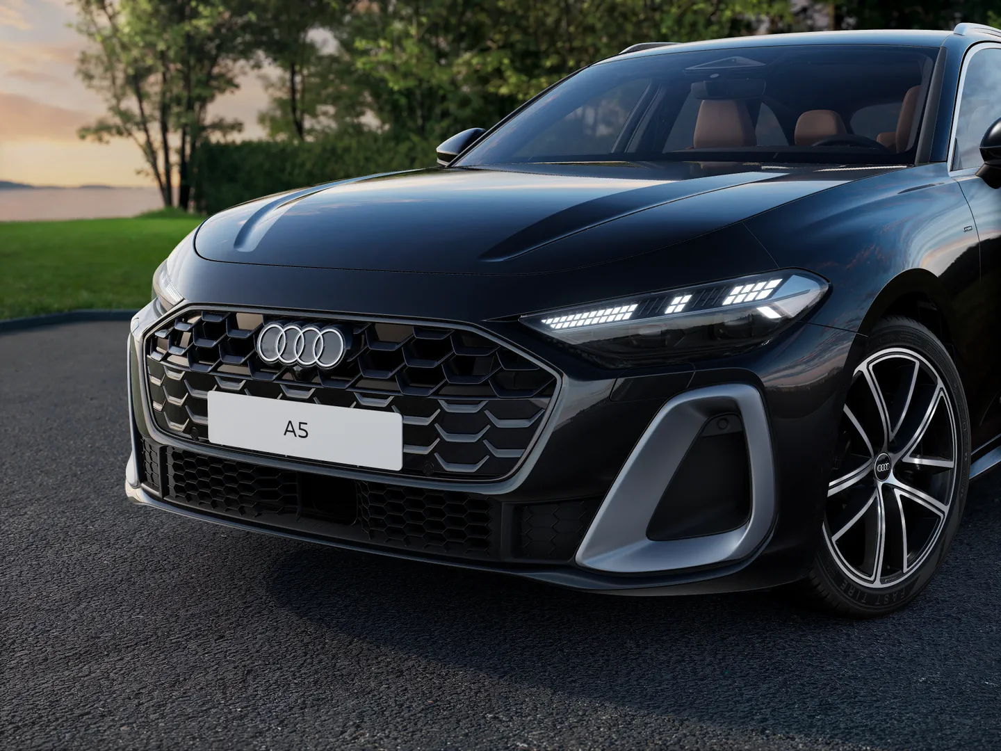 Zdjęcie&nbsp;Audi A5 Avant e-hybrid&nbsp;e-hybrid quattro 220 kW S tronic&nbsp;– Ujęcie: reflektory