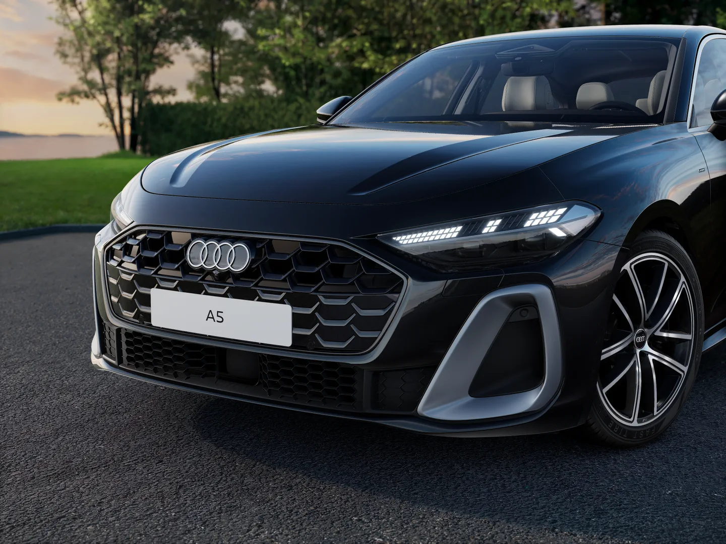 Zdjęcie&nbsp;Audi A5 Sedan e-hybrid&nbsp;e-hybrid quattro 220 kW S tronic&nbsp;– Ujęcie: reflektory