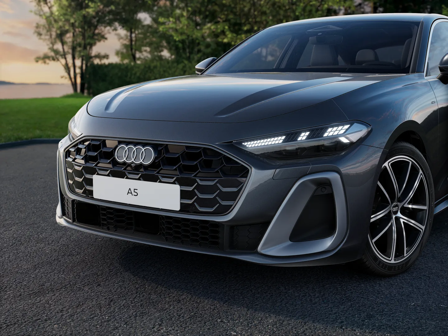 Zdjęcie Audi A5 Sedan e-hybrid e-hybrid quattro 220 kW S tronic – Ujęcie: reflektory