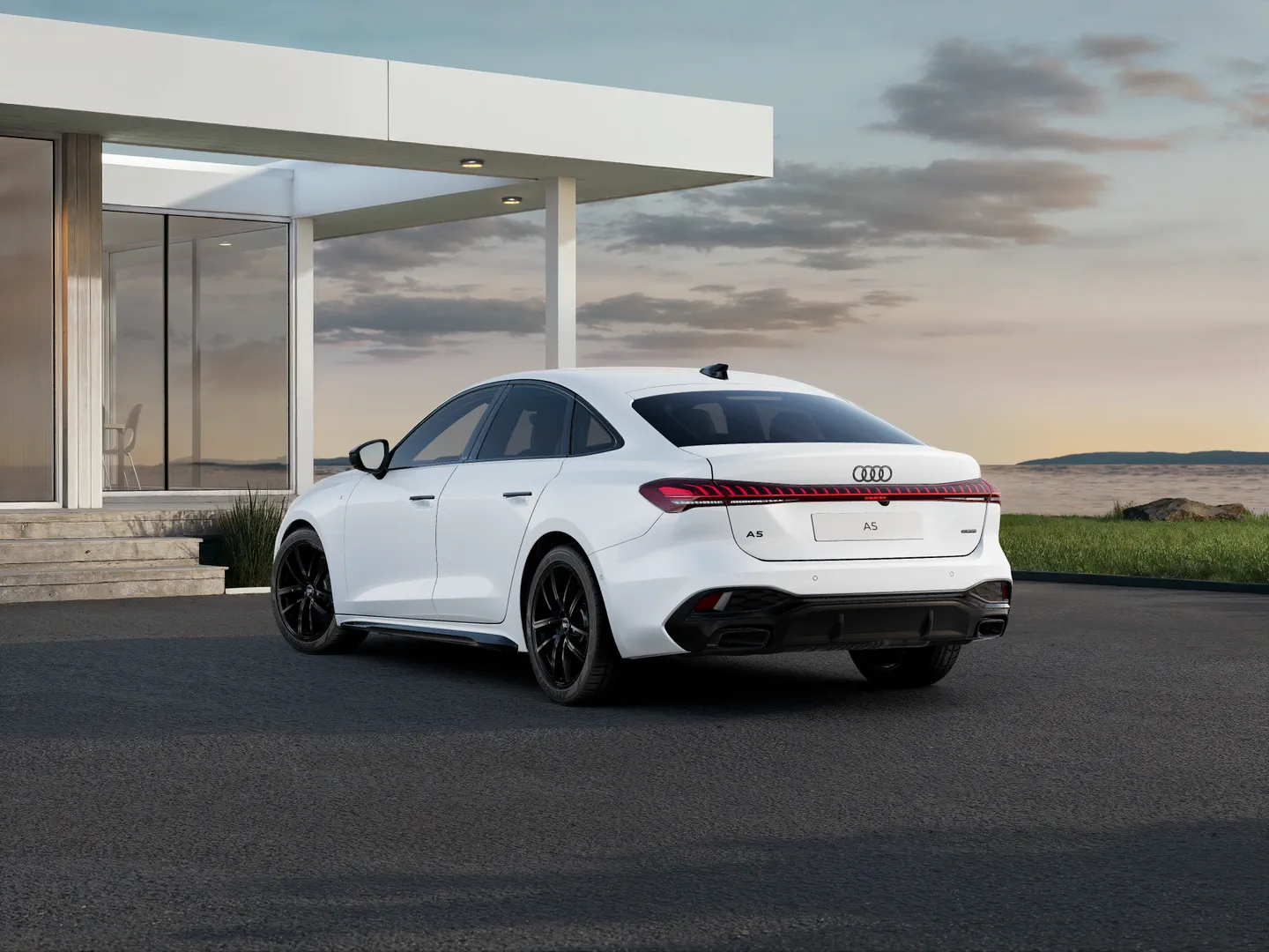 Zdjęcie Audi A5 Sedan TFSI quattro 150 kW S tronic – Ujęcie: tył 3/4