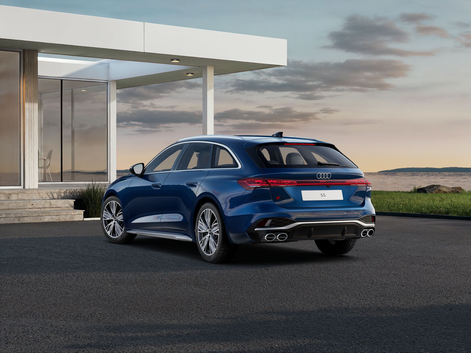 Nieuwe S5 Avant EXTERIOR-REAR-3-4