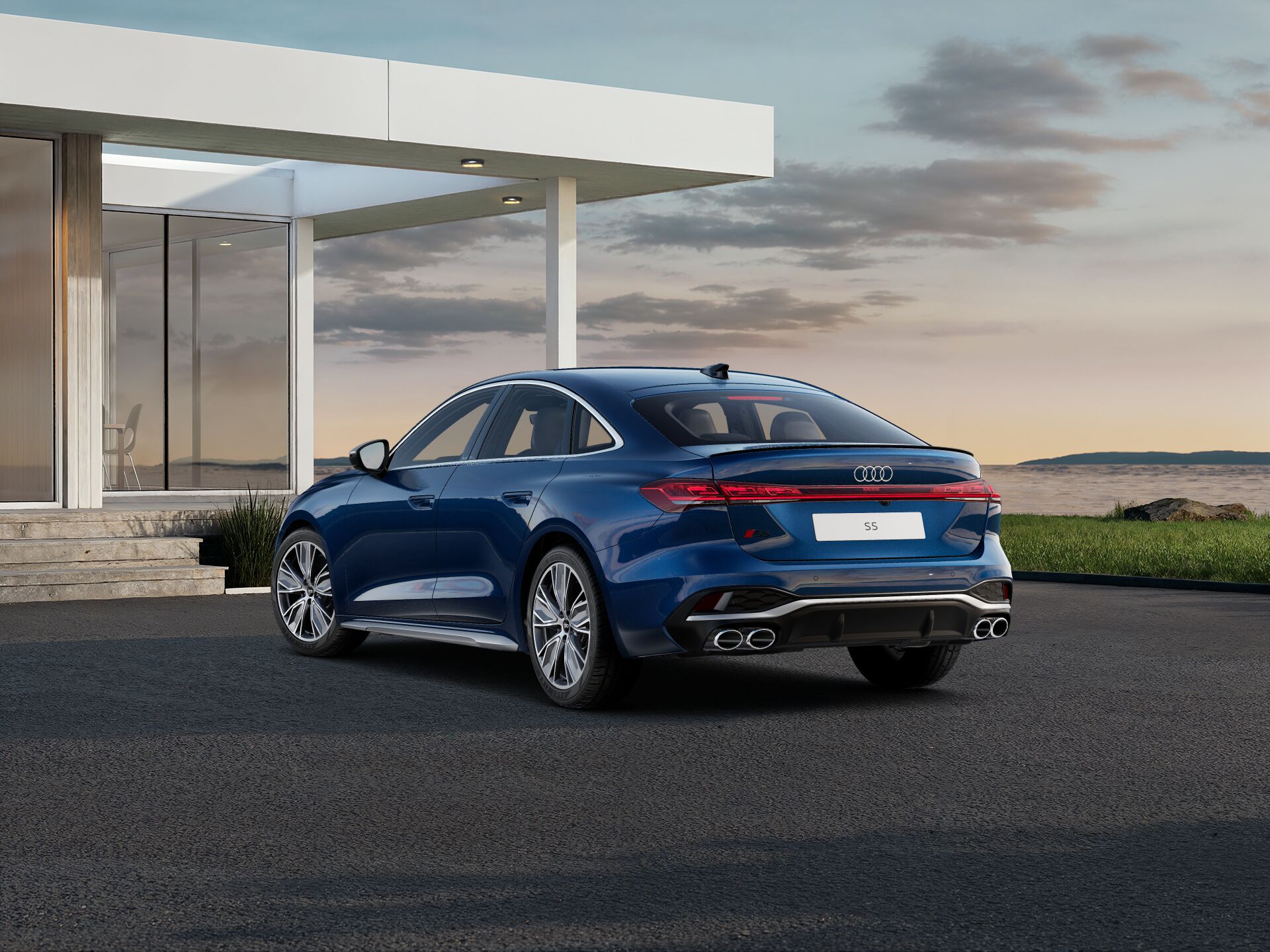 Nieuwe S5 Limousine EXTERIOR-REAR-3-4
