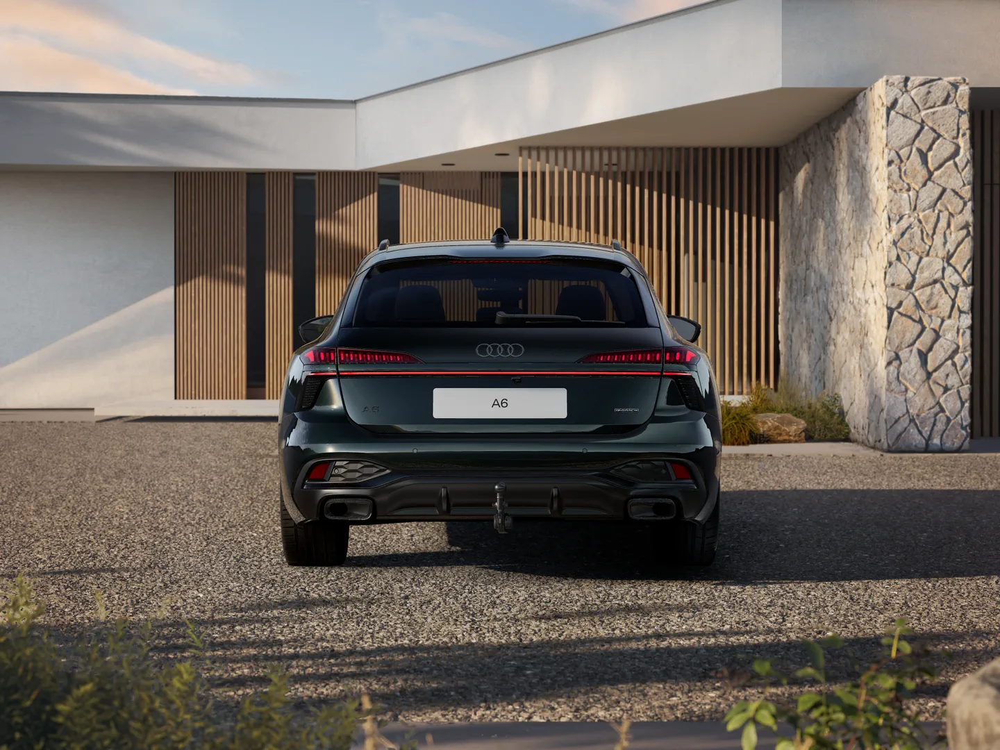 Zdjęcie Audi A6 Avant e-hybrid e-hybrid quattro 270 kW S tronic – Ujęcie: tył