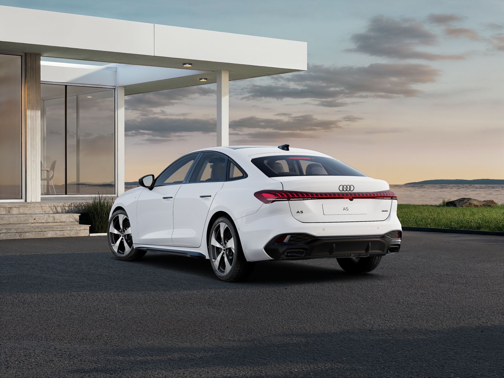 A5 Sedan EXTERIOR-REAR-3-4