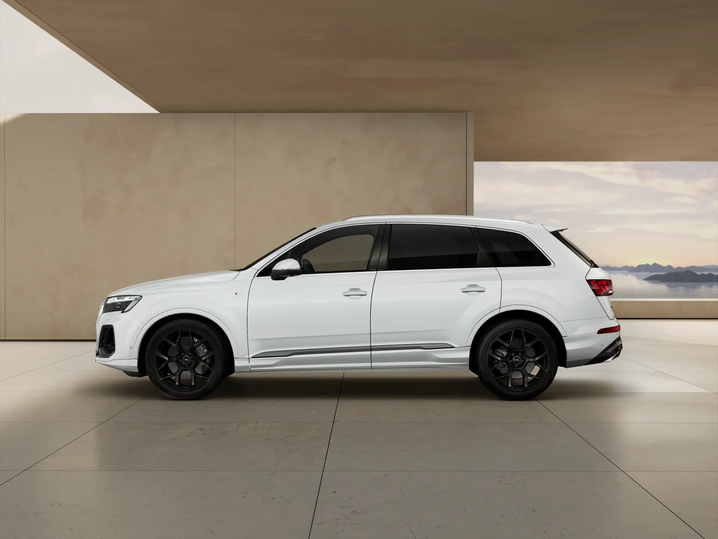 Audi Q7 SUV 50 TDI quattro S line 200 kW (272 PS) tiptronic サイドビュー